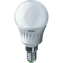 лампа E14 NLL-P G45 5W 4K 230V (шар) Navigator | 10шт./уп.