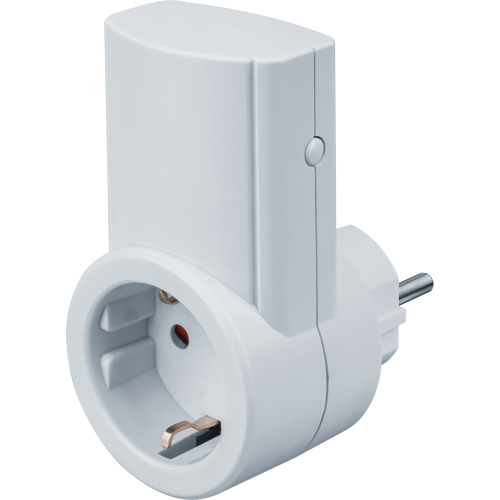 Розетка Navigator 61 757 NRC-S1-1V1-WH с пультом радиоупр, 2500Вт