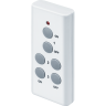 Розетка Navigator 61 757 NRC-S1-1V1-WH с пультом радиоупр, 2500Вт