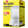 Светильник Navigator 61 509 NBL-SA1-60-E27-WH (НПБ 400 для сауны)