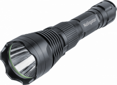 Фонарь Navigator 61 092 NPT-P02-18650 аллюм. проф. CREE LEDx10Вт. Li-ion 2.4 A/h