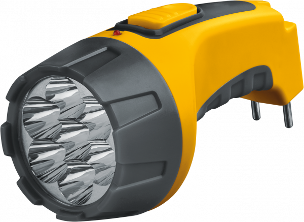 Фонарь Navigator 94 952 NPT-CP04-ACCU Пласт. 7LED, прям. зар-ка, акк.4В, 700мАч.