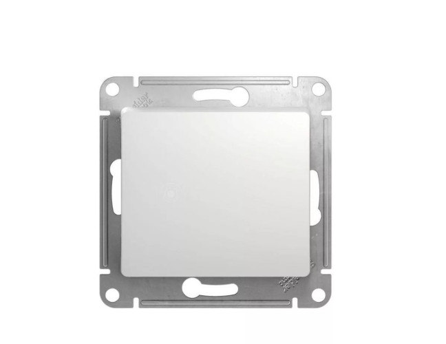 Переключатель Glossa перекрестный сх.7, 10А, белый