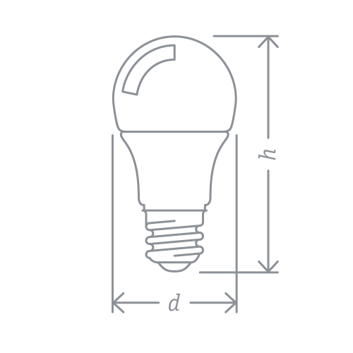 лампа E27 NLL A60 10W 4K 230V (груша) Navigator | 10шт./уп.