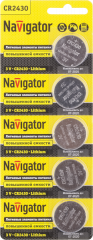 Элемент питания Navigator 94 781 NBT-CR2430-BP5
