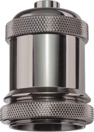 Патрон электрический Navigator 61 517 NLH-V01-005-E27 подвес.метал. черный хром