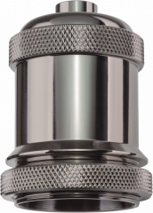 Патрон электрический Navigator 61 517 NLH-V01-005-E27 подвес.метал. черный хром