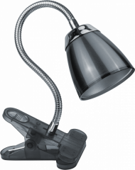 Светильник Navigator 71 576 NDF-C006-6W-4K-BL-LED прищепка, гибкий, черный