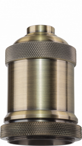 Патрон электрический Navigator 61 518 NLH-V01-007-E27 подвес.метал.черненая брон