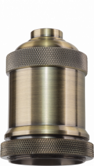 Патрон электрический Navigator 61 518 NLH-V01-007-E27 подвес.метал.черненая брон