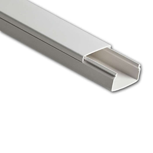 Кабель-канал "РУВИНИЛ" 30х25х2000мм (белый) ,двойной замок (уп. 50 м.)