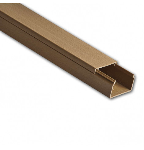 Кабель-канал "РУВИНИЛ" 40х25х2000мм (коричневый) (уп. 50 м.)