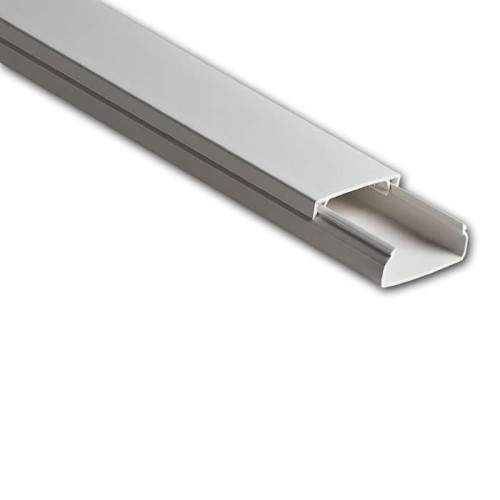 Кабель-канал "РУВИНИЛ" 32х16х2000мм (белый)   ,двойной замок   (уп. 50 м.)