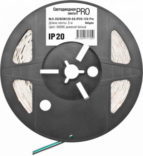 СД Лента Navigator 71 705 NLS-3528CW120-9.6-IP20-12V-Pro R5