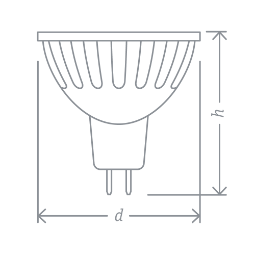 лампа GU4 NLL MR11 3W 3K 12V Navigator | 20шт./уп.