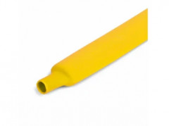 Термоусадочная трубка ТУТ (2:1) (HF)-12/6 (жёлтая) (™КВТ)