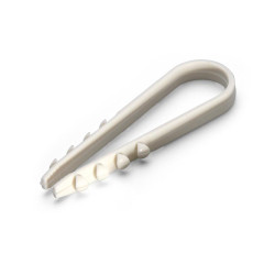 Дюбель-хомут (нейлон) ДХ 11–18 (б) (™Fortisflex) (уп. 100шт)