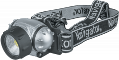 Фонарь Navigator 61 437 NPT-H14-3AAA налоб.3 реж.1 COB LEDx1Вт,блист.