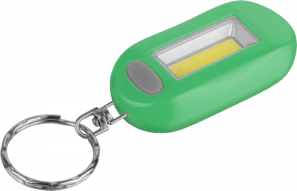 Фонарь Navigator 14 278 NPT-KC05-G-2CR2032 брелок.пласт.1СOB LED(1Вт),3 реж,зел