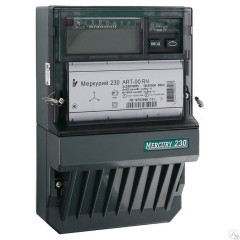 Меркурий 230 ART-00 RN 3*57,7/100В; 5(7.5)А; кл.т. 0.5S/1.0; Мн.т.; RS485; ЖКИ; 3 вин