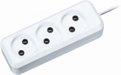 Удлинитель Navigator 71 449 NPE-S1-03-300-X-2x0.75 б/з 3 гн. ШВВП 3м