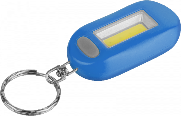 Фонарь Navigator 14 279 NPT-KC05-B-2CR2032 брелок.пласт.1СOB LED(1Вт),3 реж,син