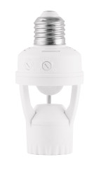 ИК датчик движения Е27 60Вт 360гр. до 7 м IP20 EKF