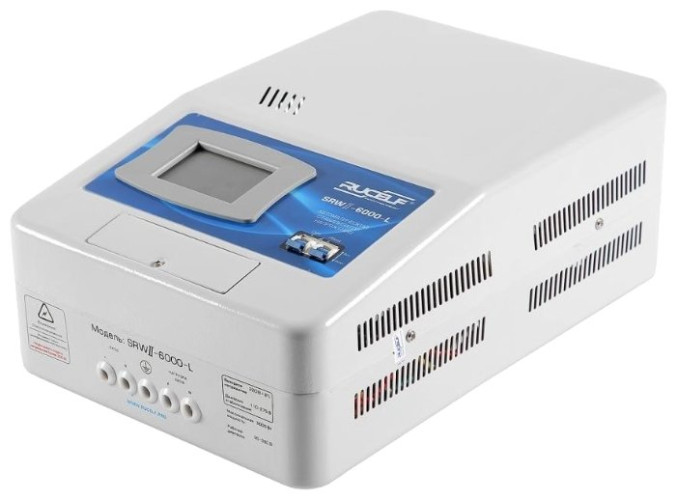 Стабилизатор напряжения релейный RUCELF SRW.II-6000-L