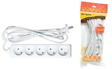 Удлинитель Navigator 94 164 NPE-05-500-X-Gr ХХХ 2х1 б/з 5 гн. 5м