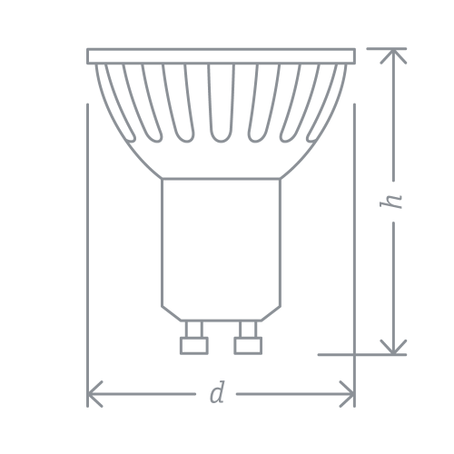 лампа GU10 NLL PAR16 5W 230V Navigator | 10шт./уп.