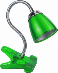 Светильник Navigator 71 835 NDF-C006-6W-4K-G-LED прищепка, гибкий, зелёный