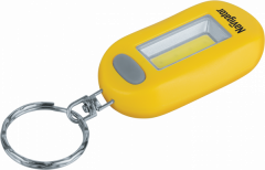 Фонарь Navigator 14 084 NPT-KC05-2CR2032 брелок.пласт.1СOB LED(1Вт),3 реж,желтый