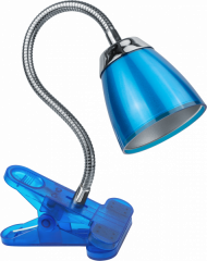 Светильник Navigator 71 836 NDF-C006-6W-4K-B-LED прищепка, гибкий, синий