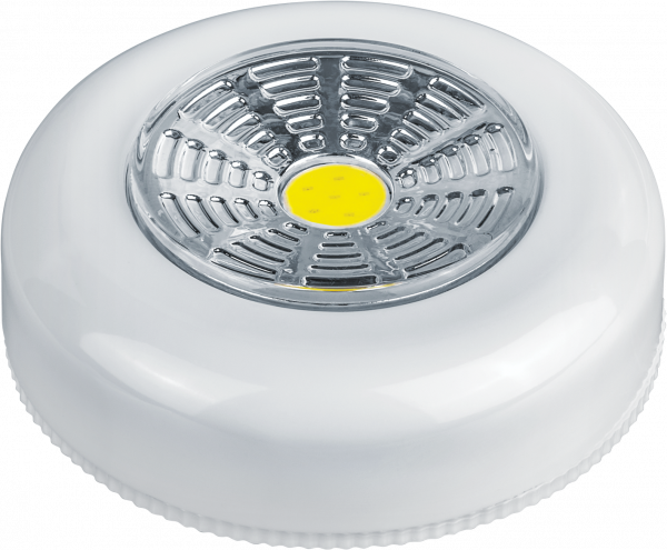 Фонарь Navigator 14 085 NPT-PL01-3AAA Пласт.пушлайт 1COB LEDx1Вт,1реж.