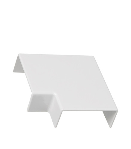 Поворот на 90 град. для РКК-80х60 и 80х40 (белый)      (уп. 17х4 шт.)