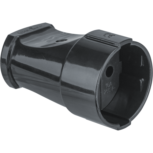 Розетка Navigator 61 717 NCA-SK01-10A-X-BL переносная б/з черная