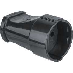 Розетка Navigator 61 717 NCA-SK01-10A-X-BL переносная б/з черная