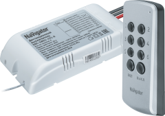 Выключатель Navigator 61 761 NRC-SW01-1V1-6 с пультом, 6 каналов, 6х1000Вт