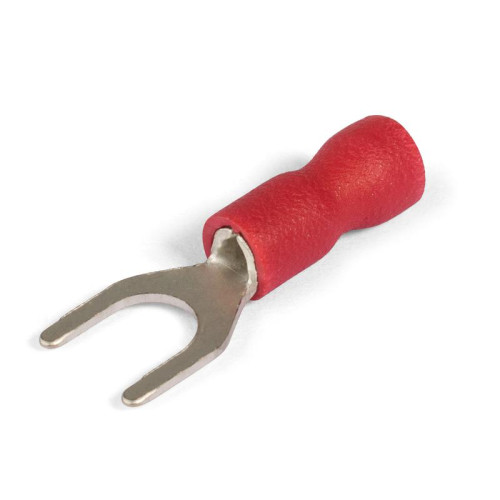 Наконечник вилочный изолированный НВИ 2.5–4 (™КВТ) (упак. 500 шт.)