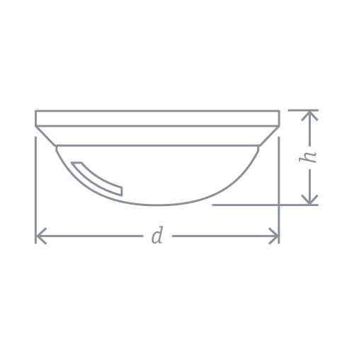 Светильник Navigator 94 839 NBL-PR1-13-4K-WH-IP65-LED (R) (аналог НПБ 1101)