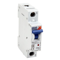 Выключатель автоматический модульный OptiDin BM63-1C10-УХЛЗ (новый)