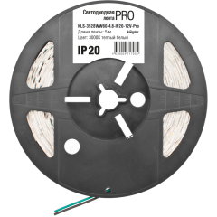 СД Лента Navigator 71 703 NLS-3528WW60-4.8-IP20-12V-Pro R5 (Теплый белый ш.8)