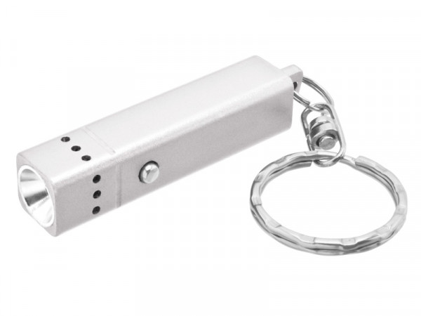 Фонарь Navigator 94 924 NPT-KC01-Gr-4LR41 брелок. алюм. 1LED, серый бл.