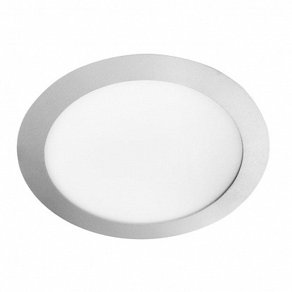 свет-ник встр-мый круглый PPL-RPG алюм 12w 6500K d170*25mm IP20 (IP40)    (уп./50шт.)