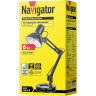 Светильник Navigator 61 644 NDF-D023-60W-BL-E27 на основании, черный