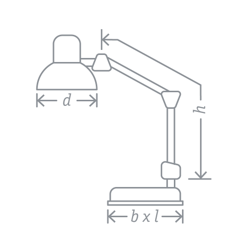 Светильник Navigator 61 644 NDF-D023-60W-BL-E27 на основании, черный
