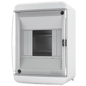 UNC 40-04-2 нак-ной 4 мод. IP41, прозрачная дверца