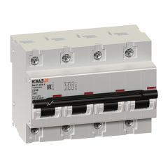 Выключатель автоматический модульный ВА47-100-4С80-УХЛЗ