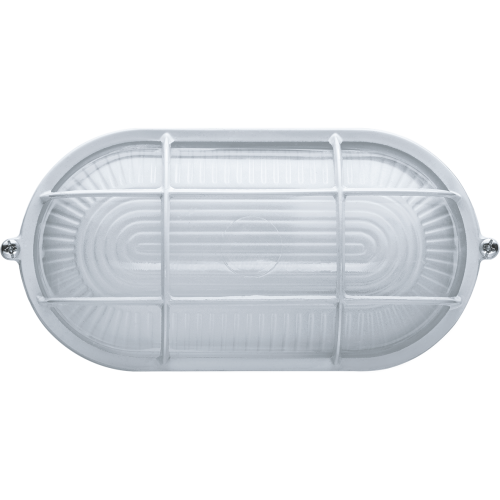 Светильник Navigator 94 801 NBL-O2-60-E27/WH с решеткой (НПБ 1402 / НПП 1402)