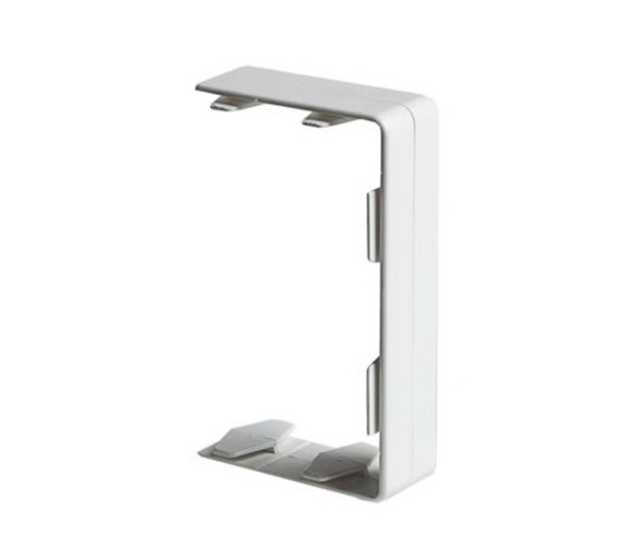 Переходник для РКК-100х60 и 100х40 соединительный (белый)      (уп. 96х4 шт.)